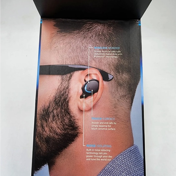 Brookstone Touch Power Bluetooth True Wireless Earbuds & Smart Powerbank - Picture 8 of 9